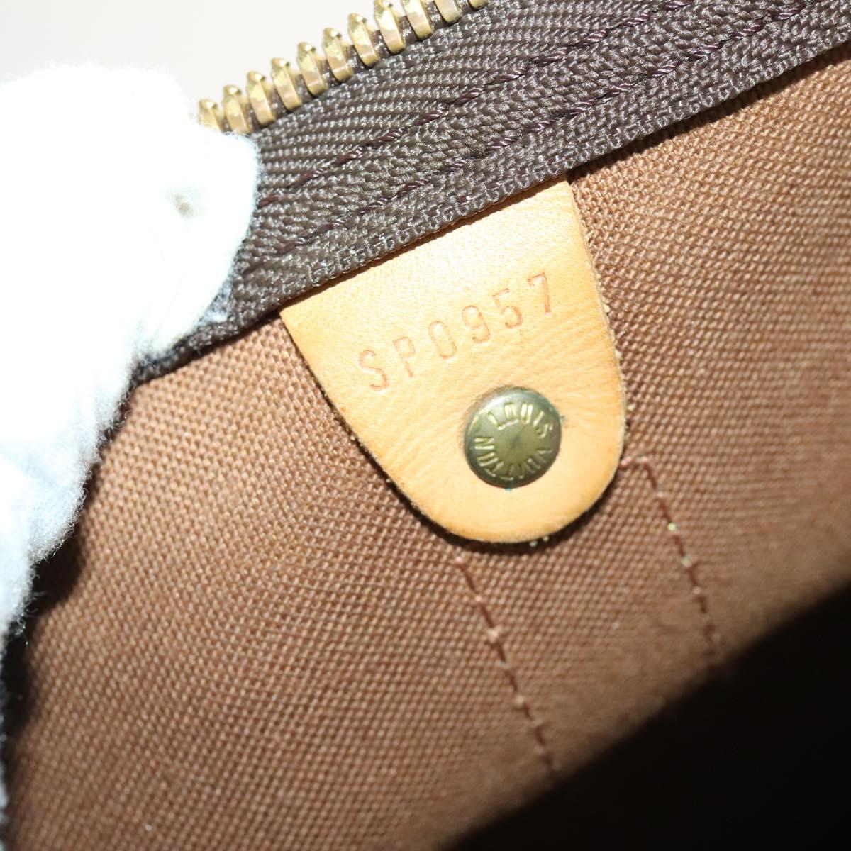 LOUIS VUITTON Monogram Keepall 50 Boston Bag M41426 LV Auth 130744