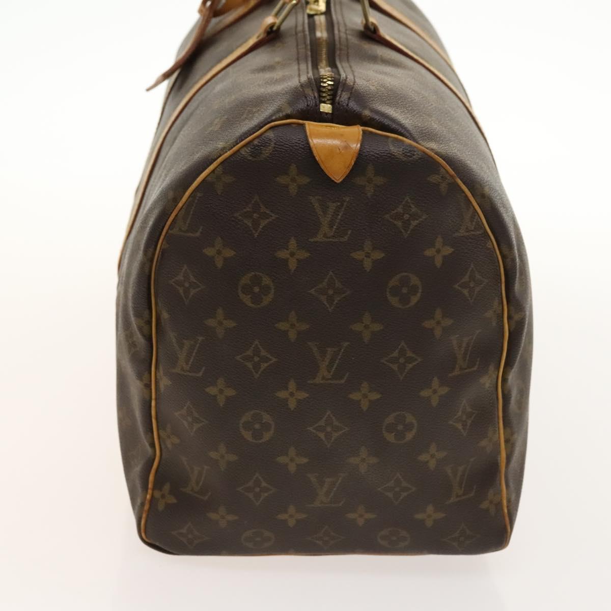LOUIS VUITTON Monogram Keepall 50 Boston Bag M41426 LV Auth 130744
