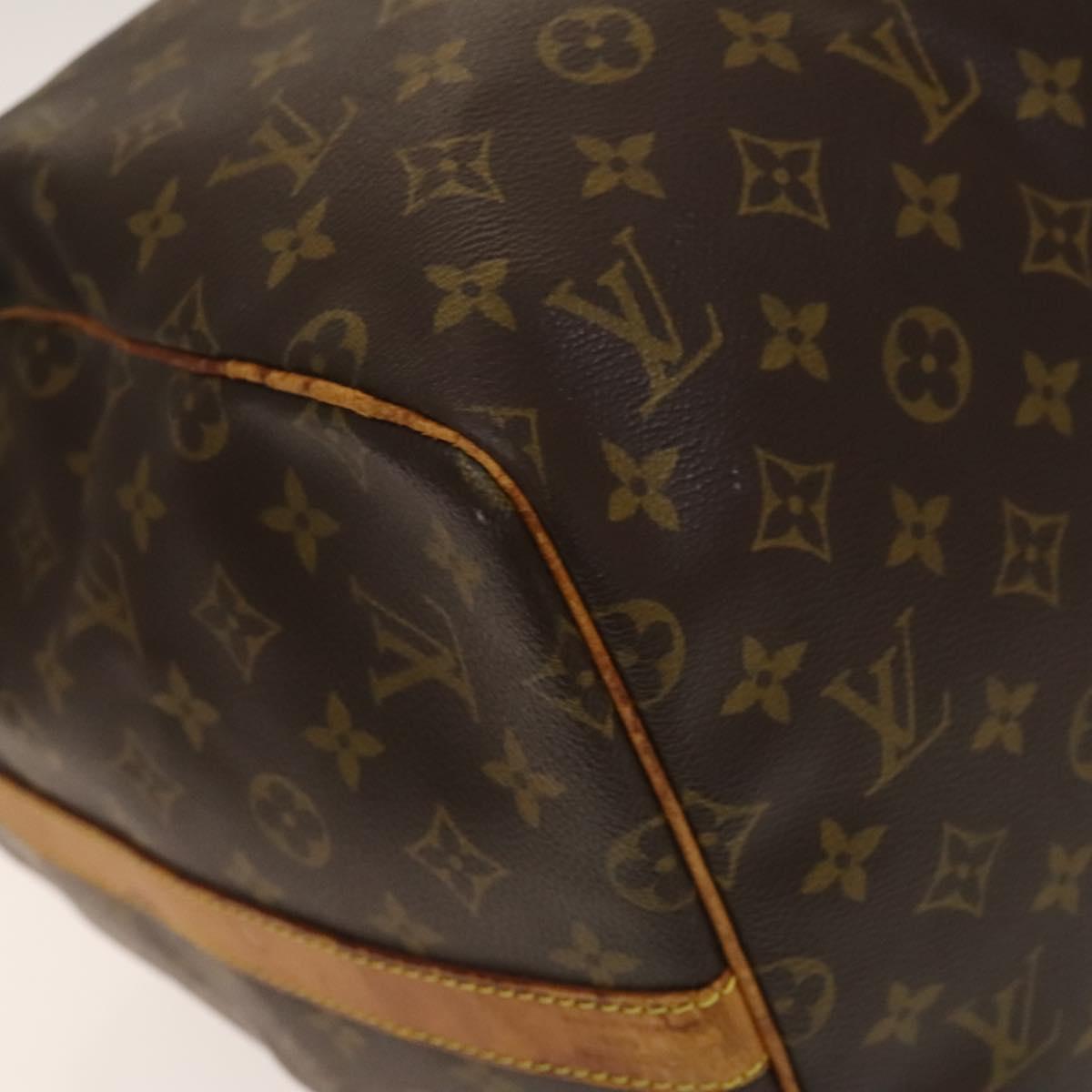 LOUIS VUITTON Monogram Keepall Bandouliere 55 Boston Bag M41414 LV Auth 130746