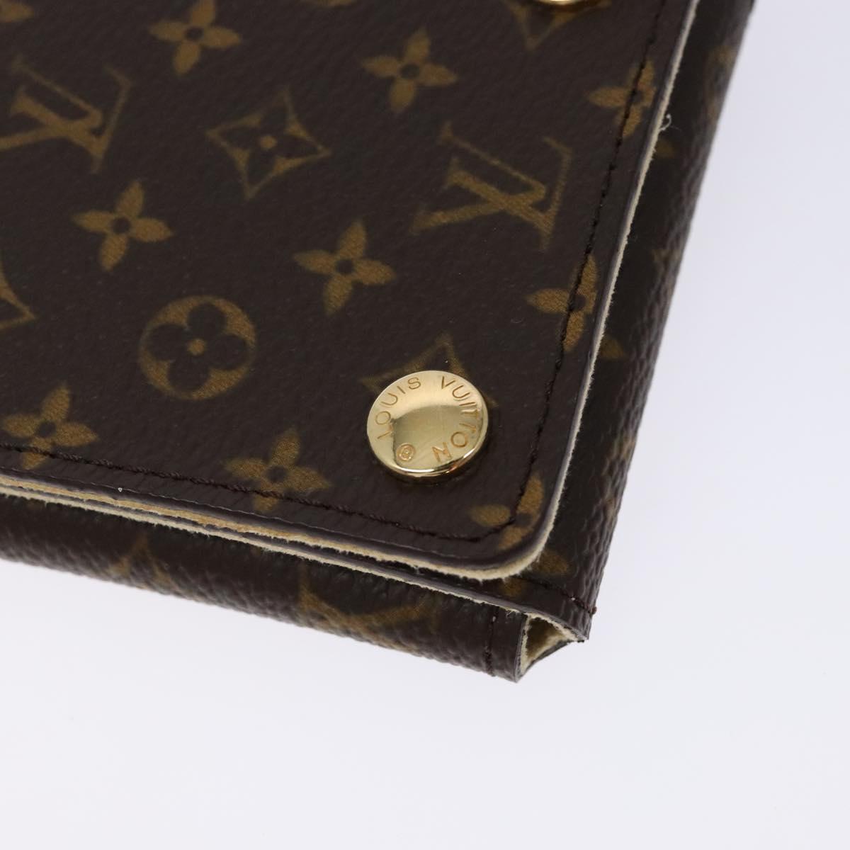 LOUIS VUITTON Monogram Jewelry case Jewelry Box LV Auth 130751V