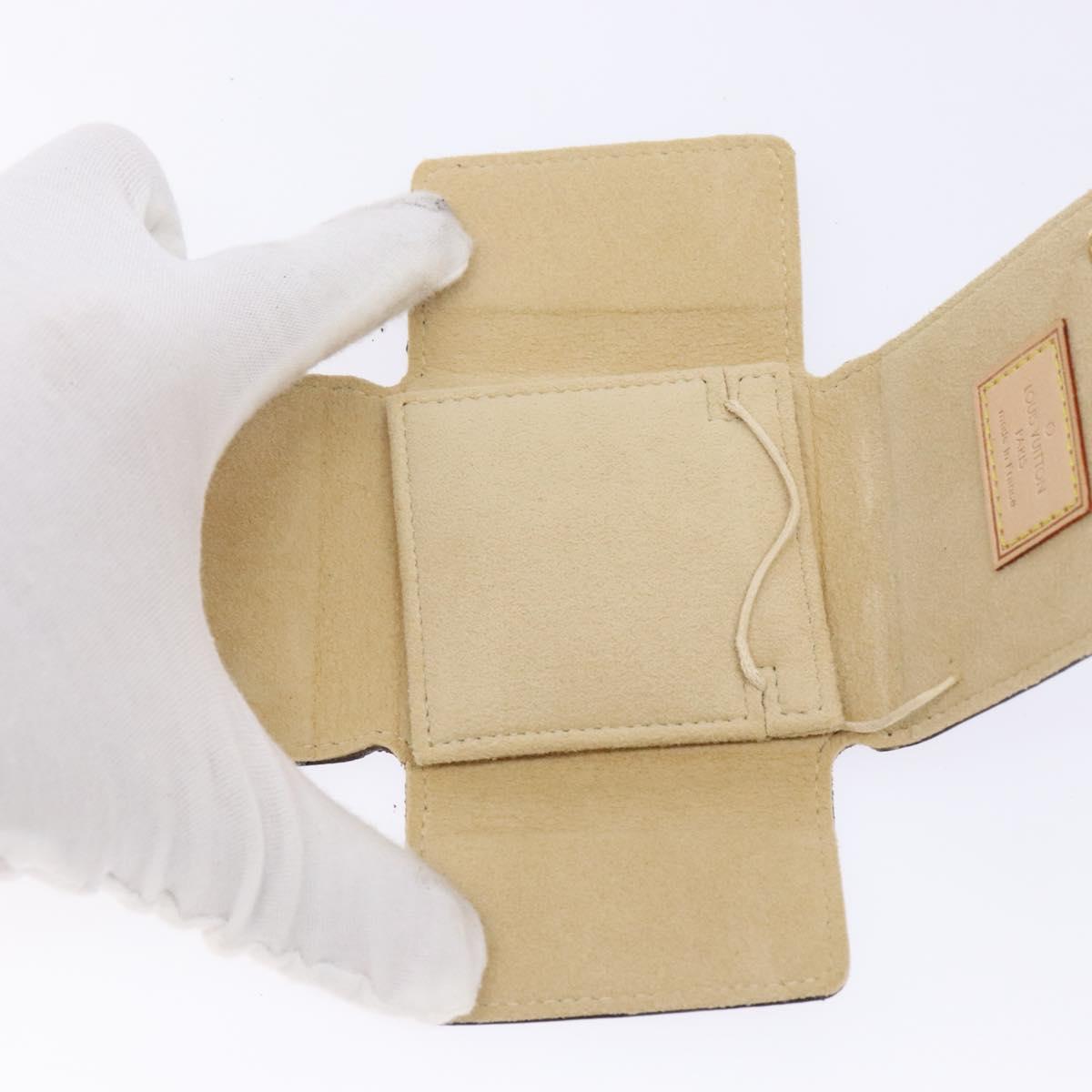 LOUIS VUITTON Monogram Jewelry case Jewelry Box LV Auth 130752V