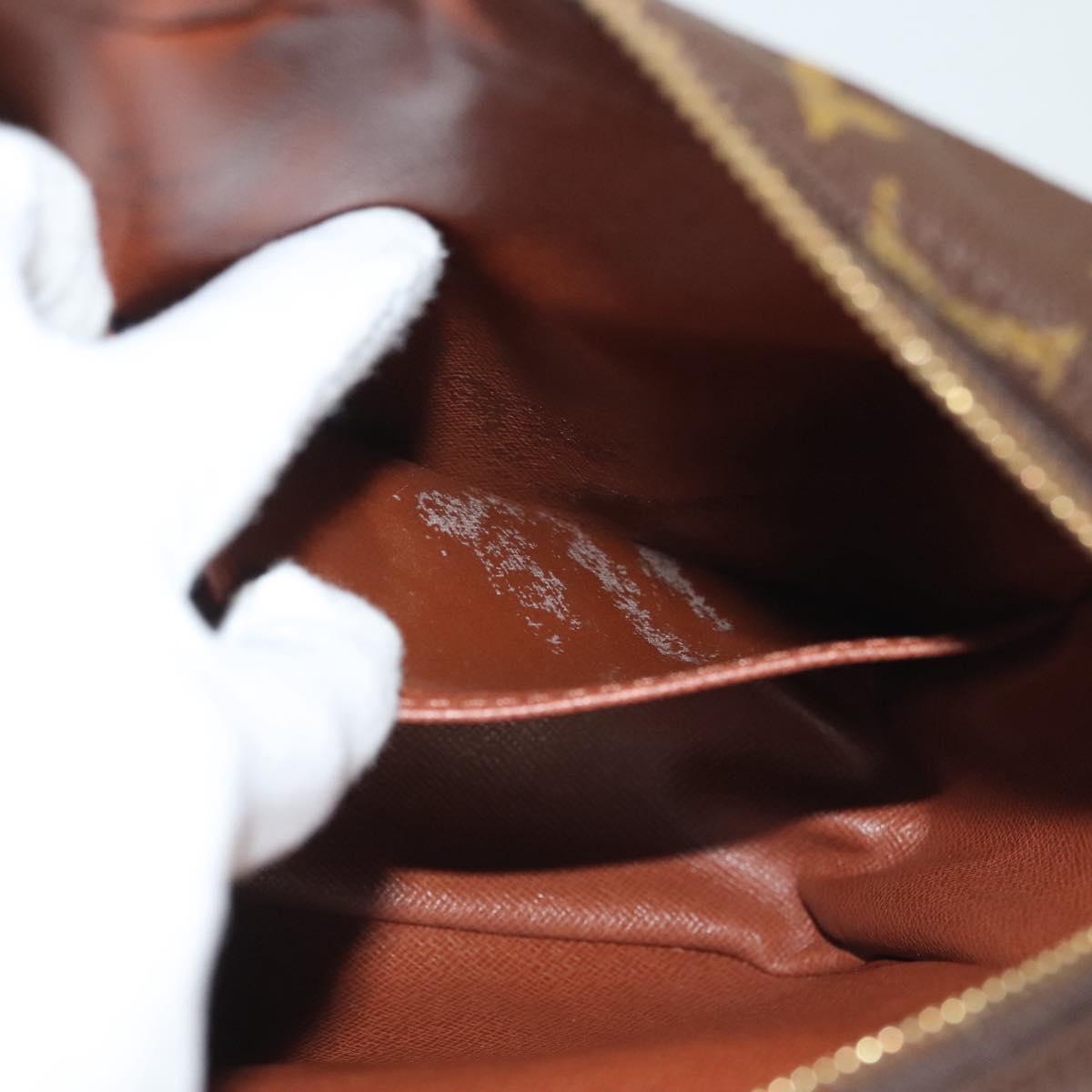 LOUIS VUITTON Monogram Compiegne 28 Clutch Bag M51845 LV Auth 130764