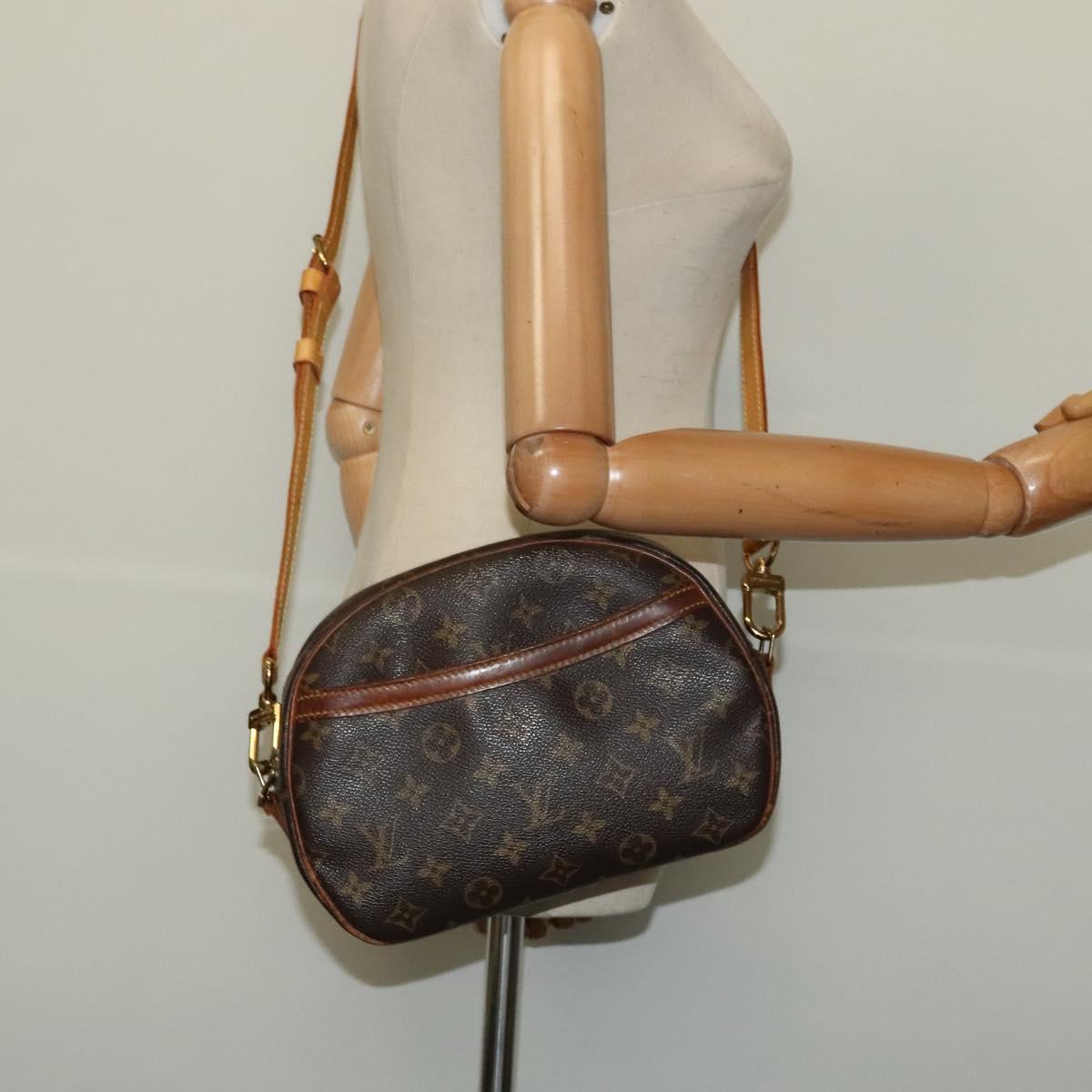 LOUIS VUITTON Monogram Blois Shoulder Bag M51221 LV Auth 130765
