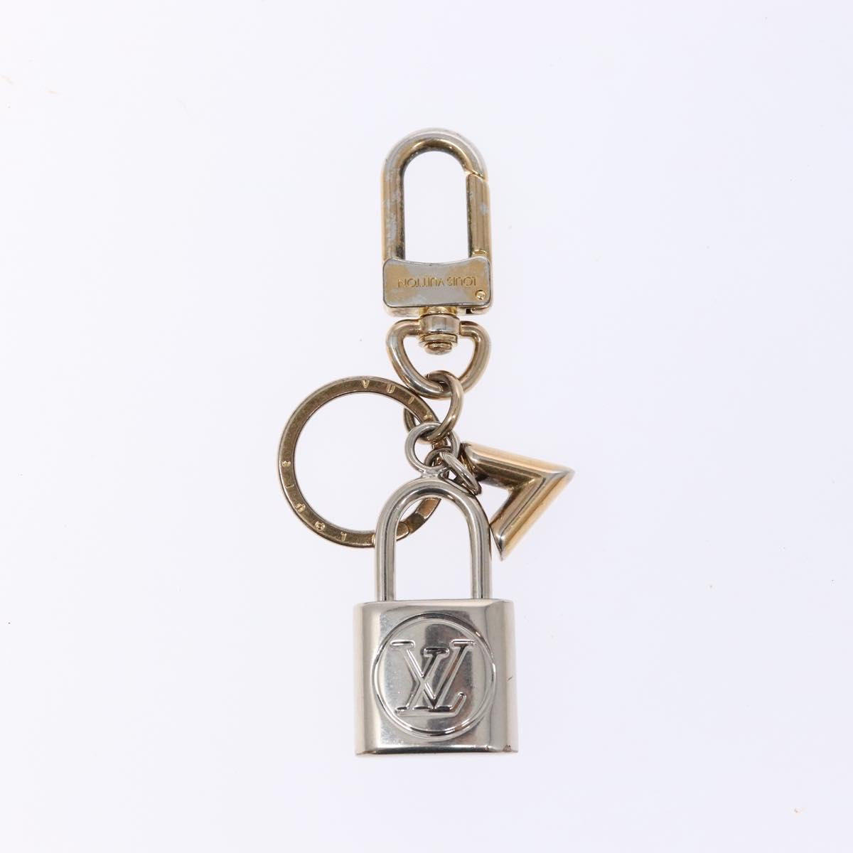 LOUIS VUITTON Bag Charm Caleido V Padlock Charm metal Gold M67376 LV Auth 130781