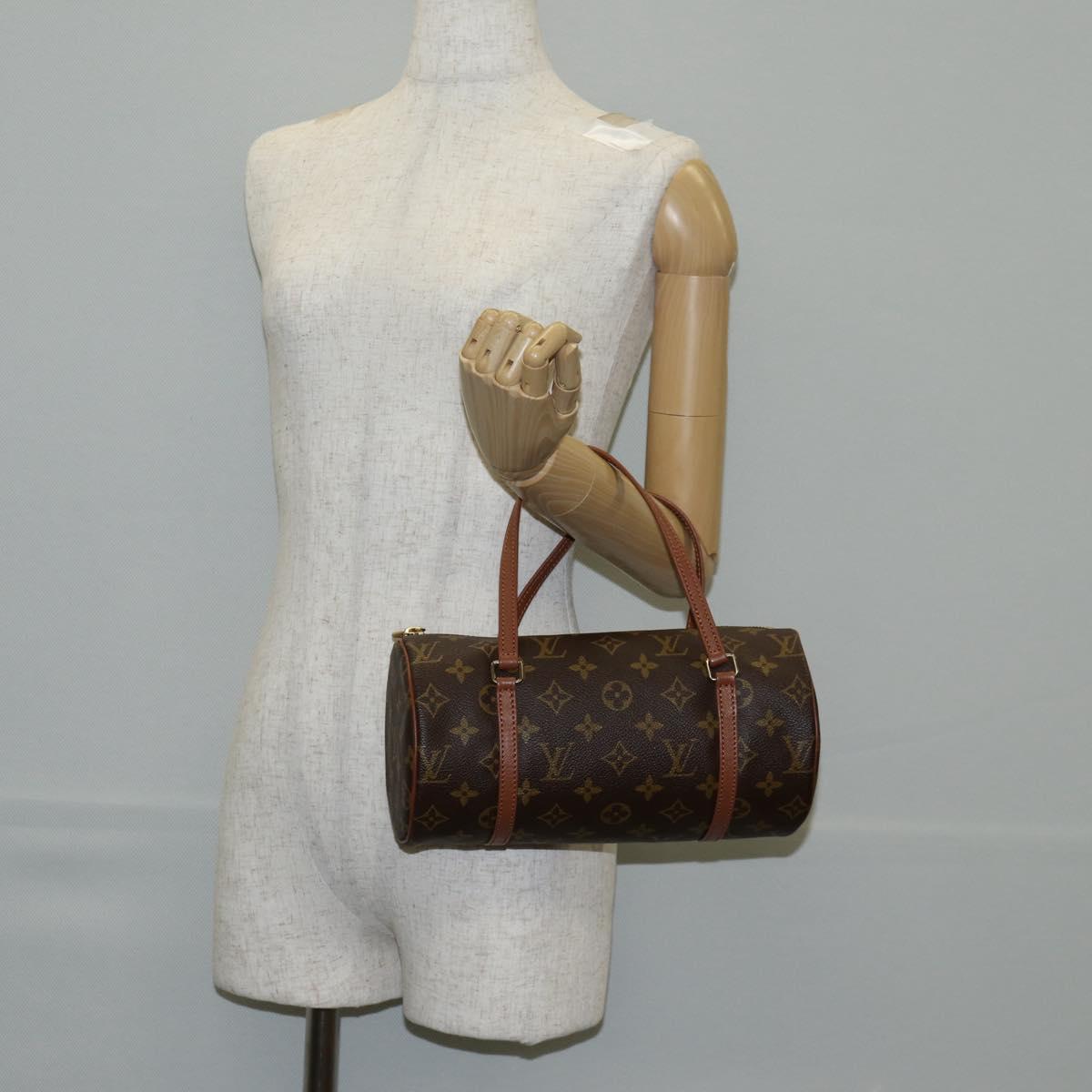 LOUIS VUITTON Monogram Papillon 26 Hand Bag M51386 LV Auth 130798A