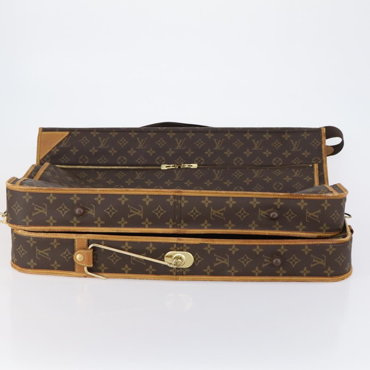 LOUIS VUITTON Monogram Portable Cabin Garment Cover M23420 LV Auth 130811