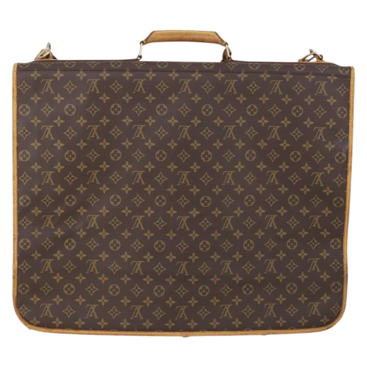LOUIS VUITTON Monogram Portable Cabin Garment Cover M23420 LV Auth 130811