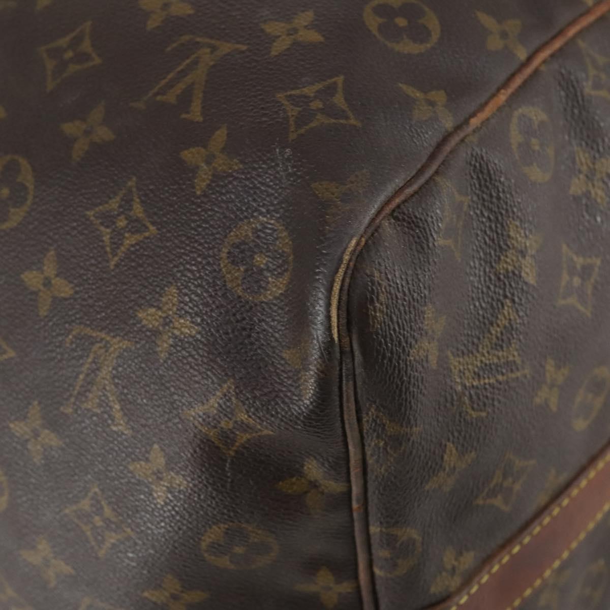 LOUIS VUITTON Monogram Keepall Bandouliere 60 Boston Bag M41412 LV Auth 130812