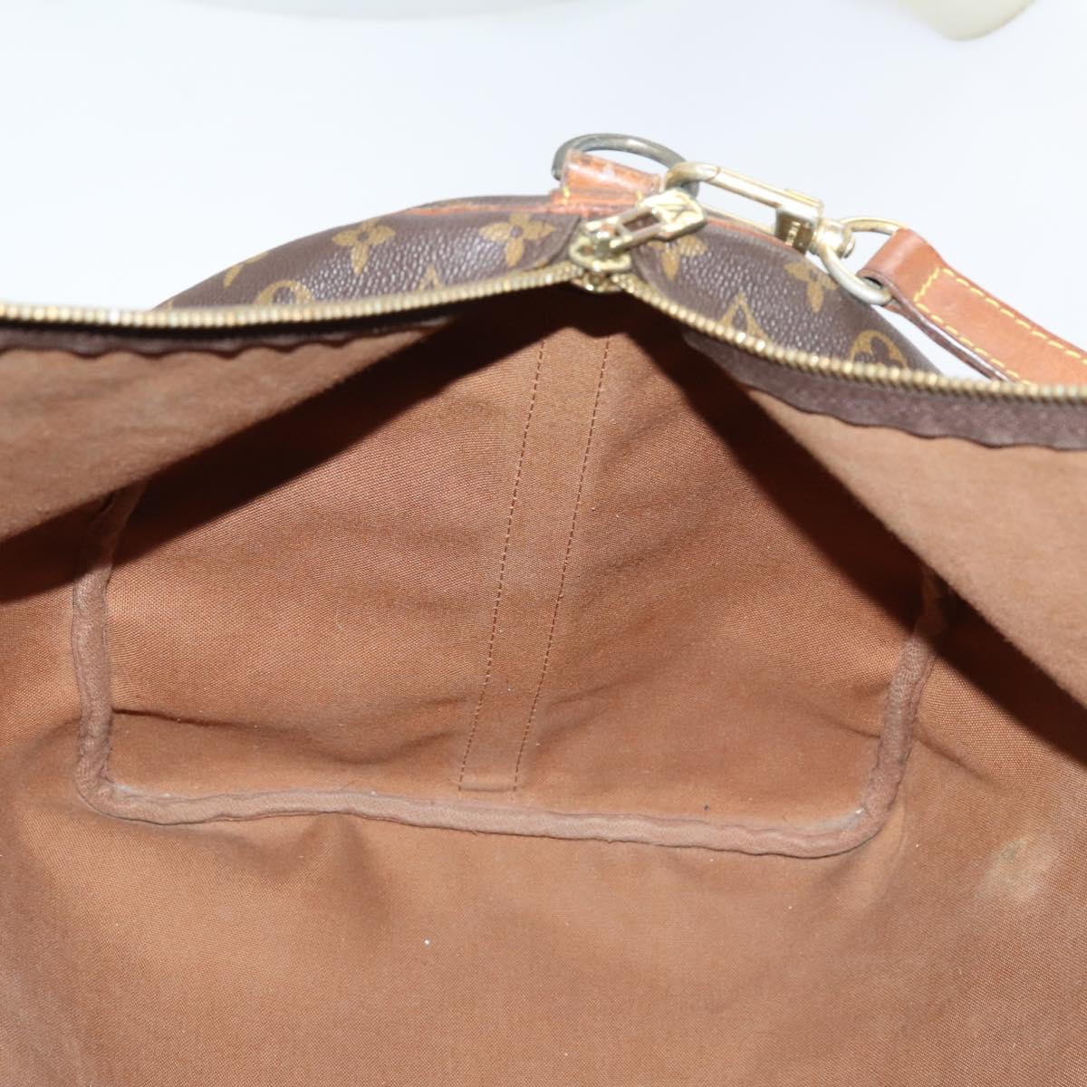 LOUIS VUITTON Monogram Keepall Bandouliere 60 Boston Bag M41412 LV Auth 130812