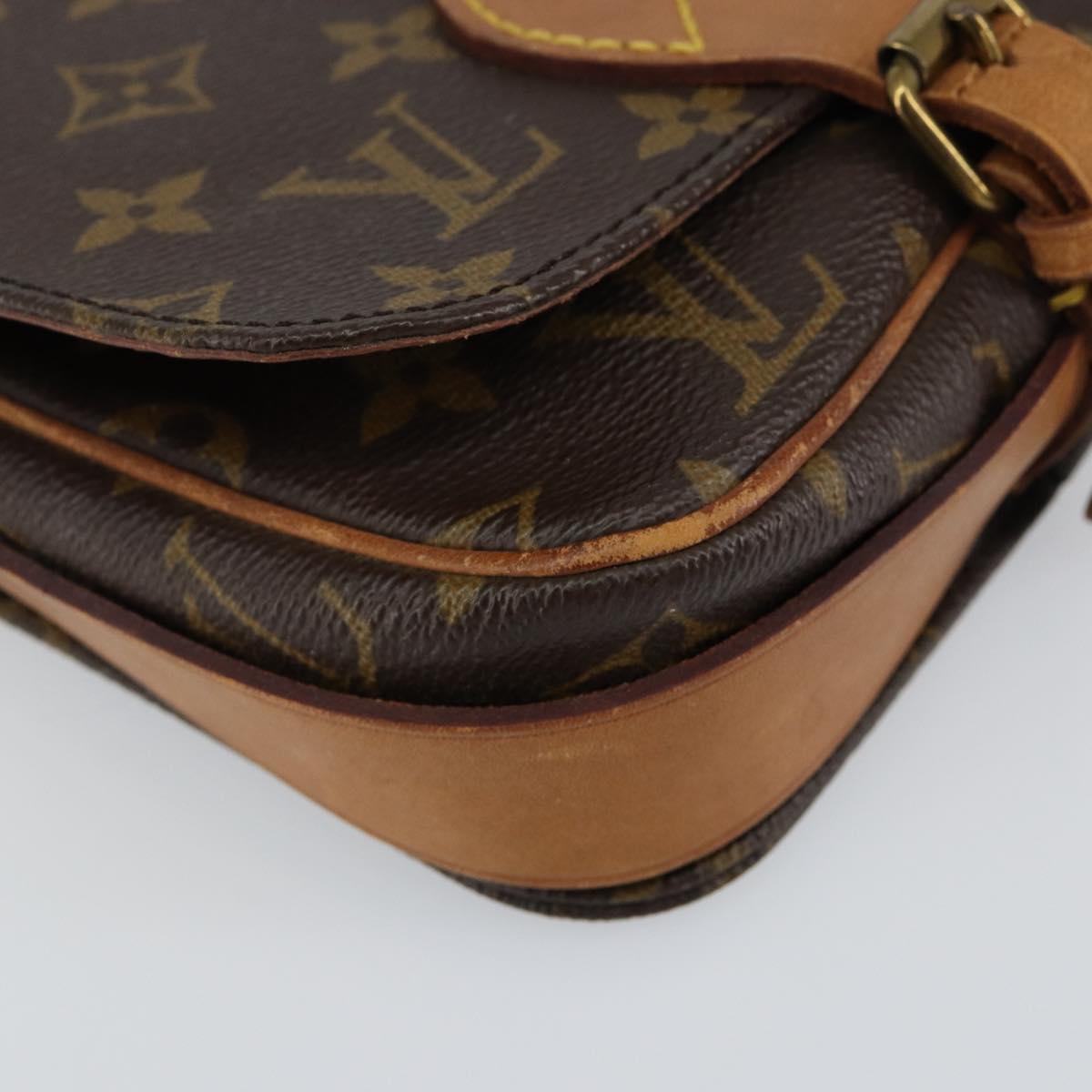 LOUIS VUITTON Monogram Cartouchiere PM Shoulder Bag M51254 LV Auth 130814