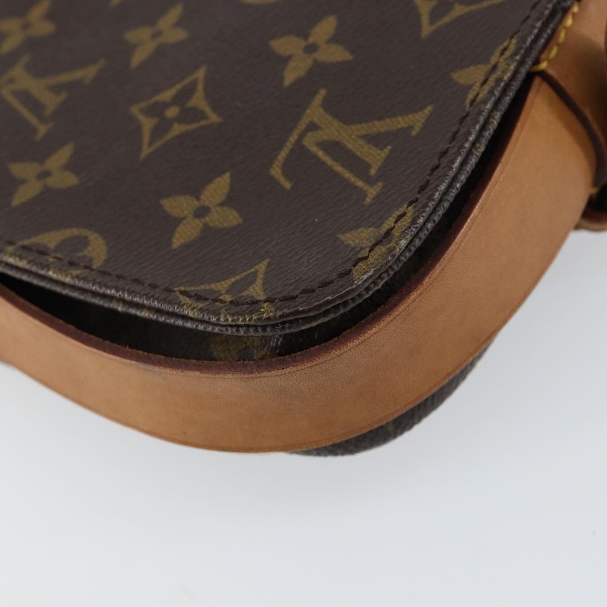 LOUIS VUITTON Monogram Cartouchiere PM Shoulder Bag M51254 LV Auth 130814