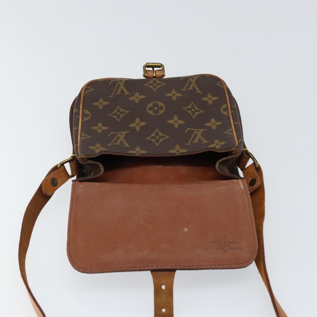 LOUIS VUITTON Monogram Cartouchiere PM Shoulder Bag M51254 LV Auth 130814