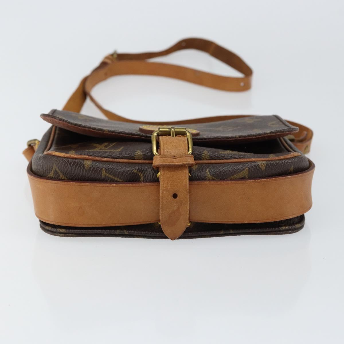 LOUIS VUITTON Monogram Cartouchiere PM Shoulder Bag M51254 LV Auth 130814