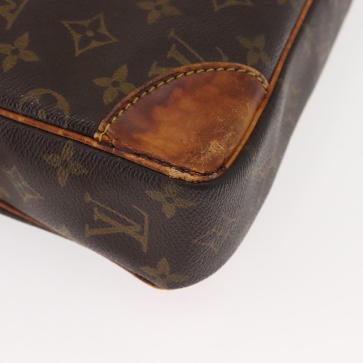 LOUIS VUITTON Monogram Porte Documents Voyage Business Bag M52005 Auth 130827