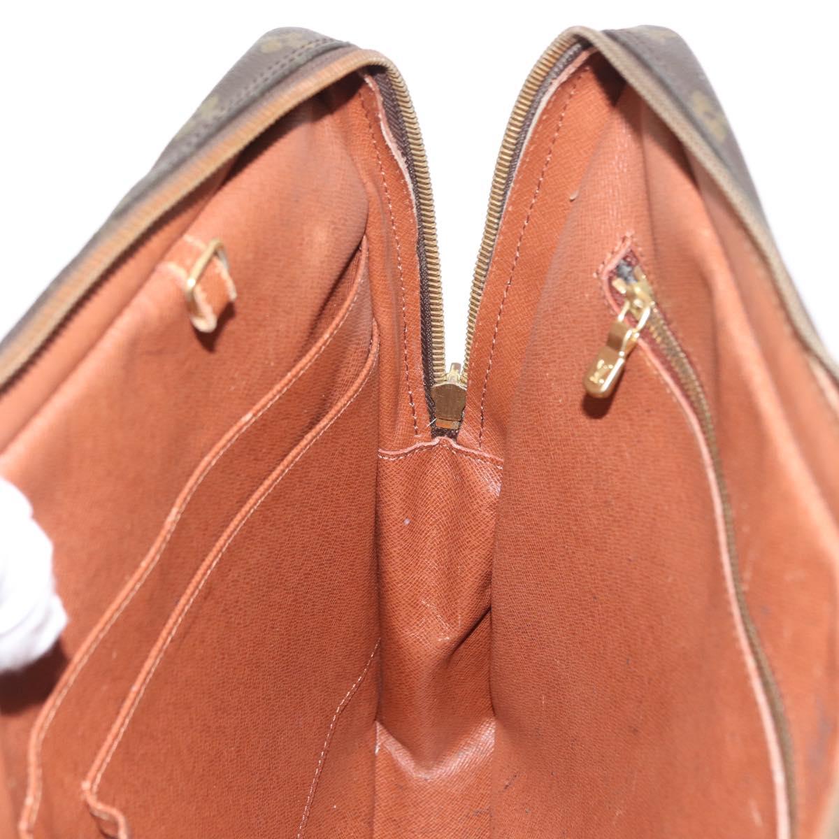 LOUIS VUITTON Monogram Porte Documents Voyage Business Bag M52005 Auth 130827