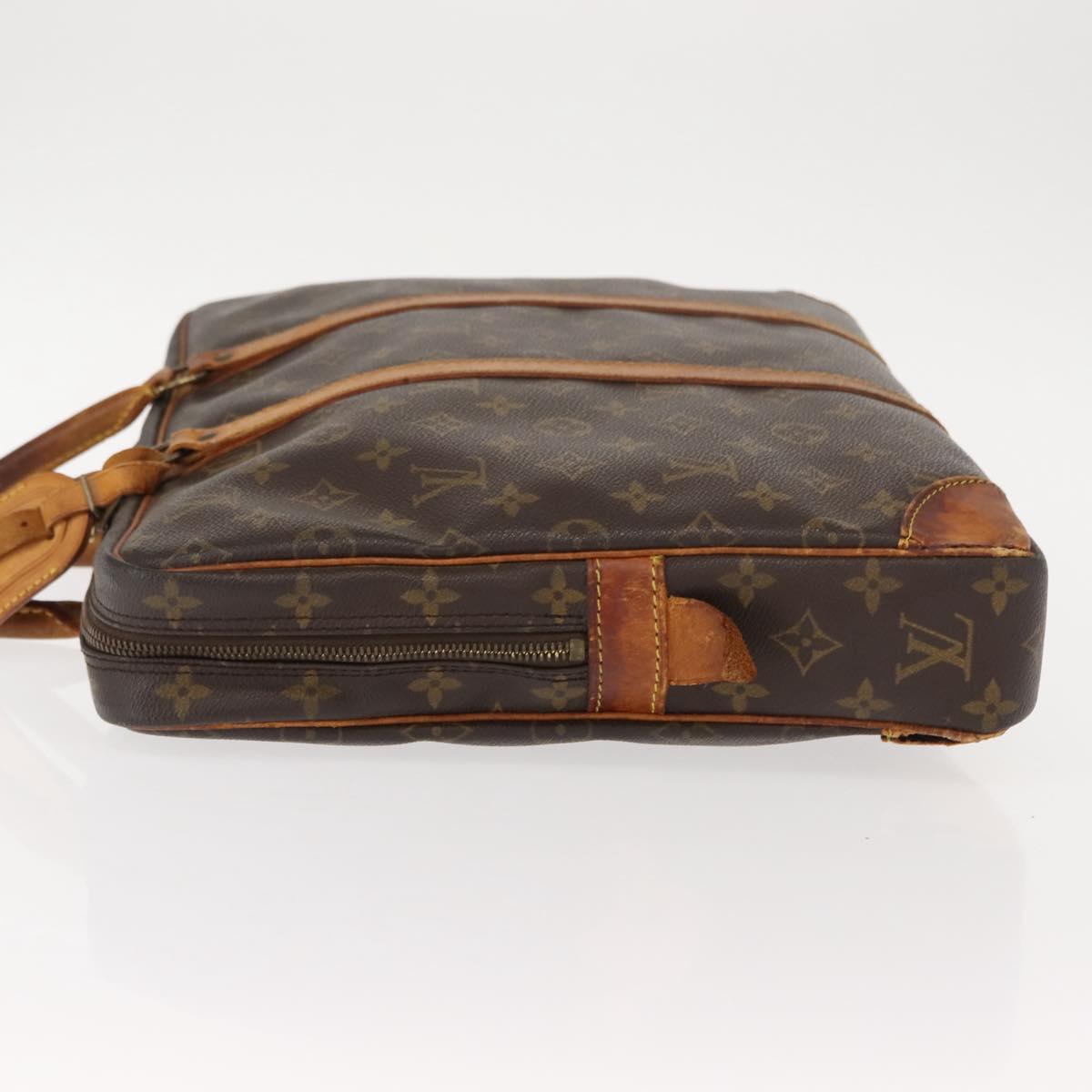 LOUIS VUITTON Monogram Porte Documents Voyage Business Bag M52005 Auth 130827