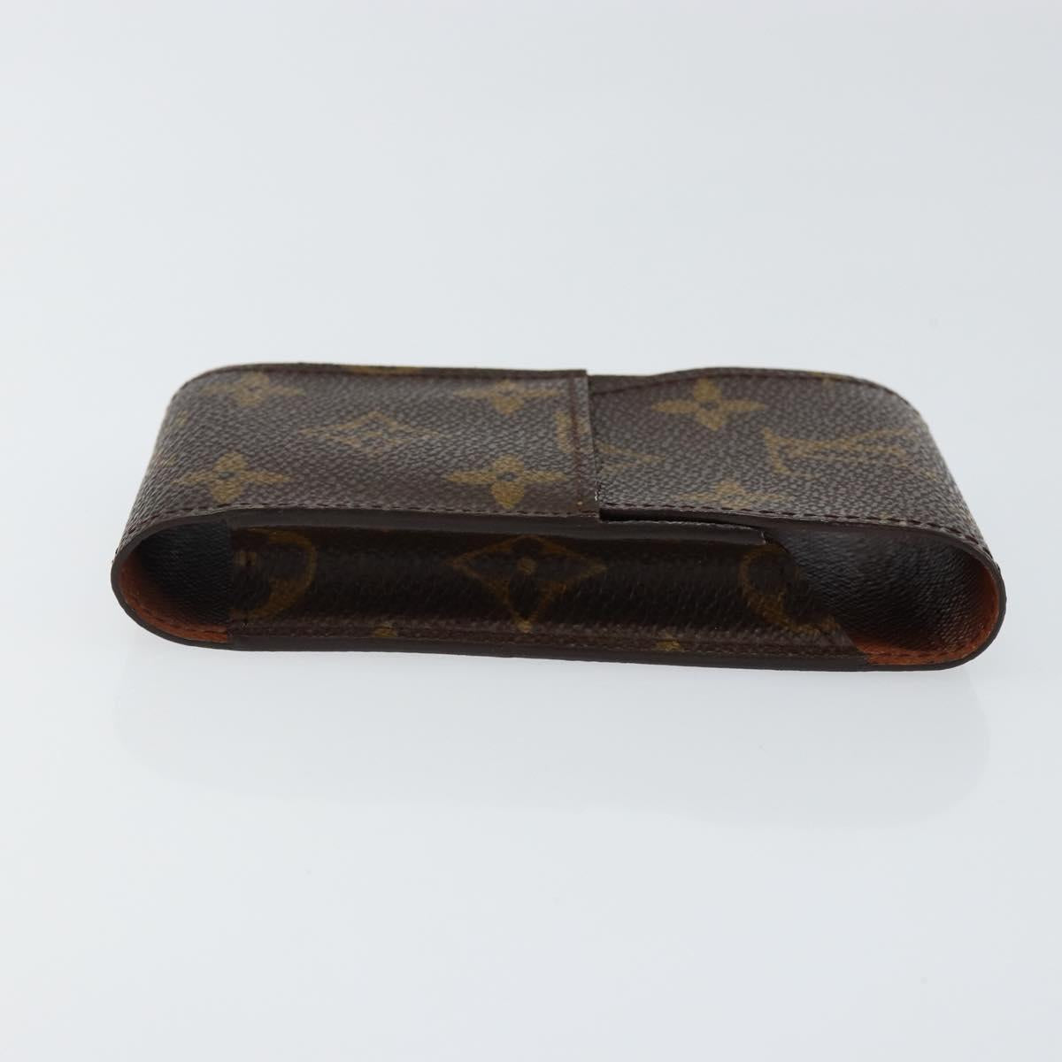 LOUIS VUITTON Monogram Etui Cigarette Case M63024 LV Auth 130832