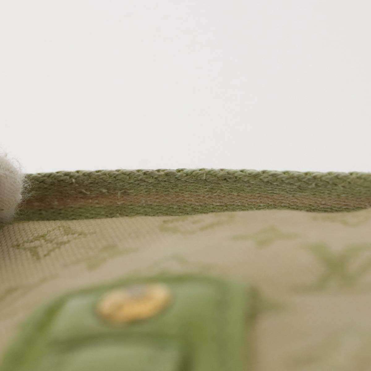 LOUIS VUITTON Mini Mini Trousse Marie Kate Pouch Almond Green M92935 Auth 130833A