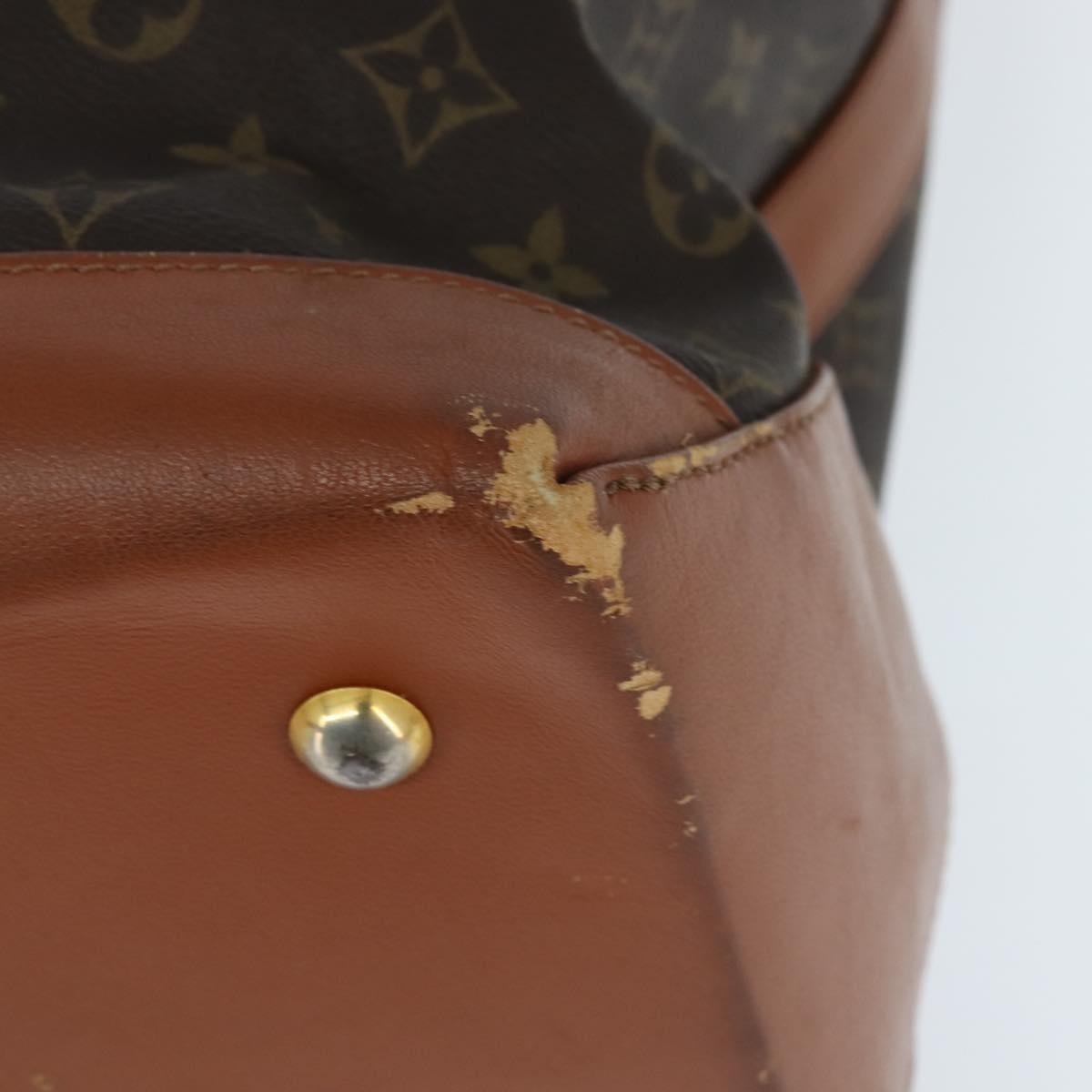 LOUIS VUITTON Monogram Sack Weekend GM Tote Bag M42420 LV Auth 130838