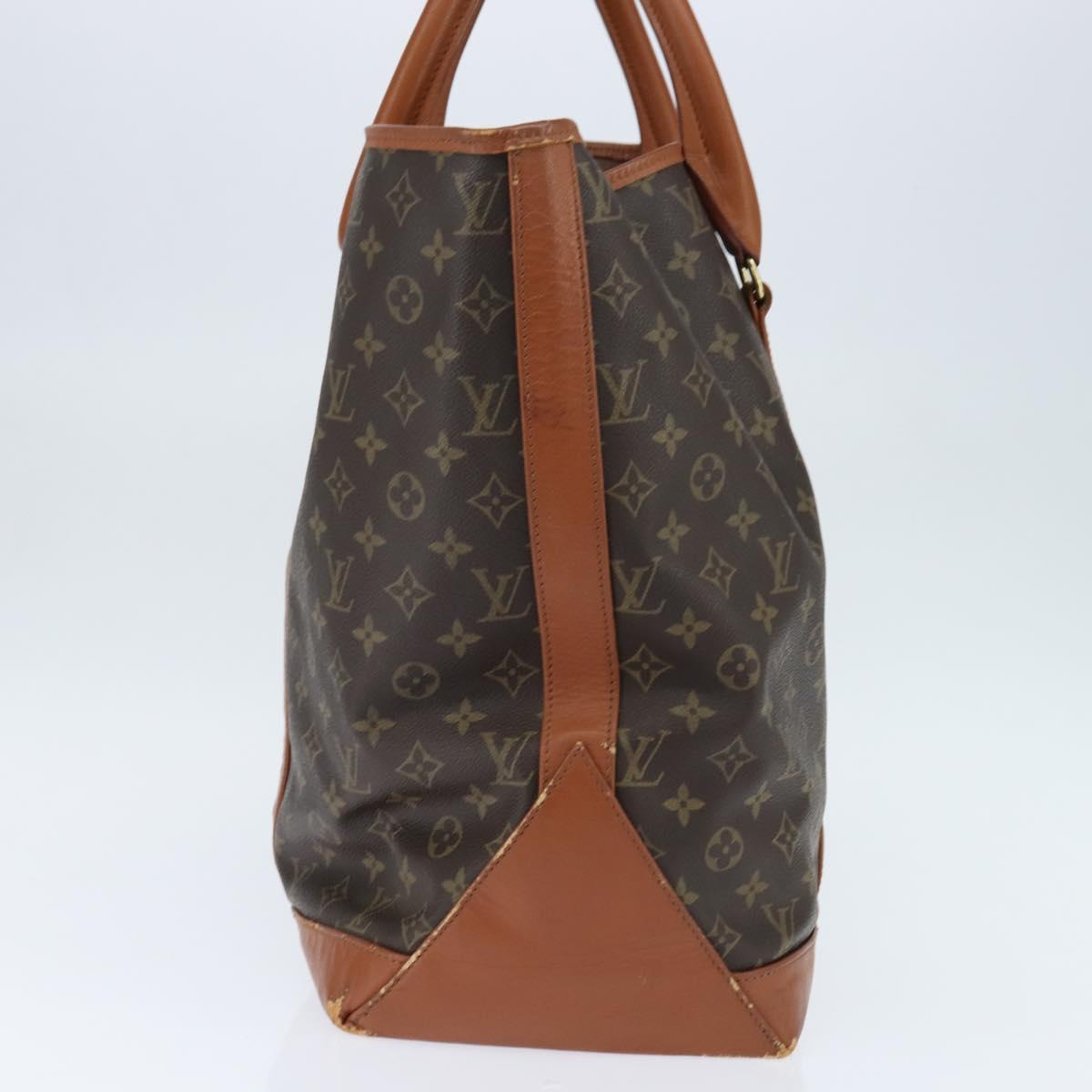 LOUIS VUITTON Monogram Sack Weekend GM Tote Bag M42420 LV Auth 130838