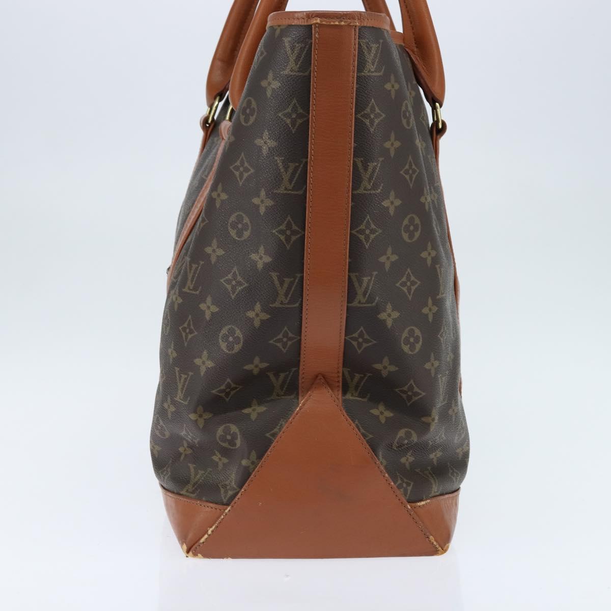 LOUIS VUITTON Monogram Sack Weekend GM Tote Bag M42420 LV Auth 130838
