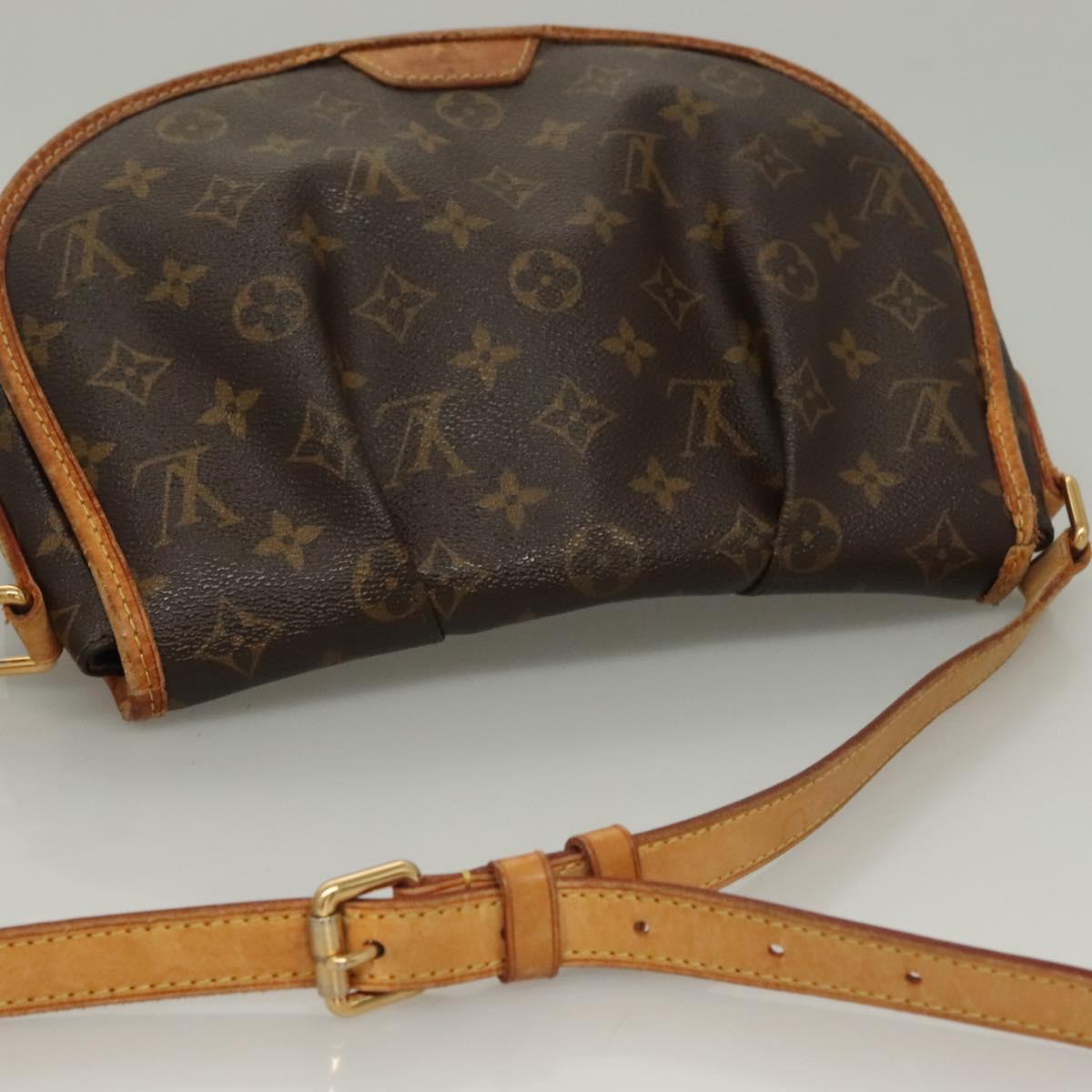 LOUIS VUITTON Monogram Menilmontant PM Shoulder Bag M40474 LV Auth 131062