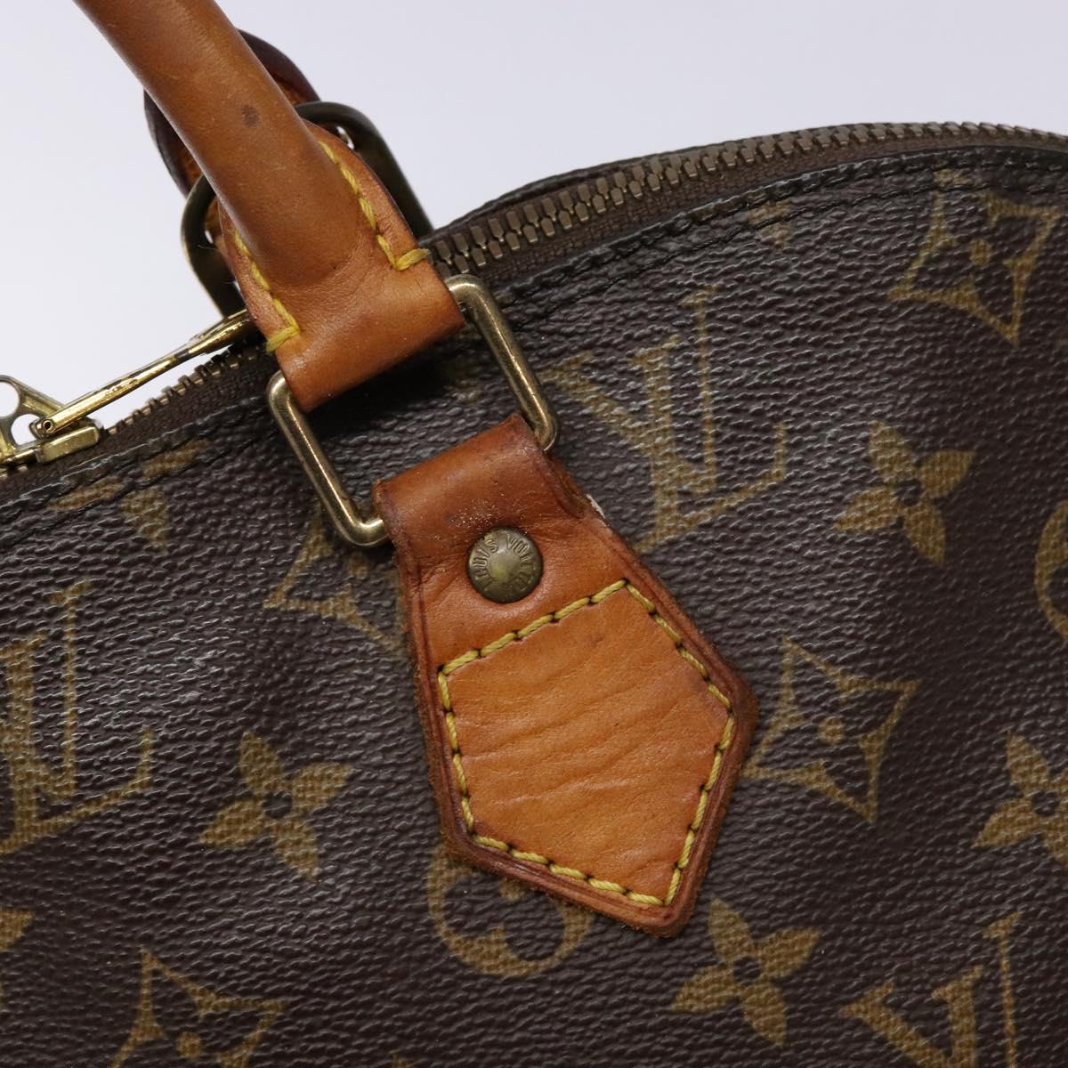 LOUIS VUITTON Monogram Alma Hand Bag M51130 LV Auth 131113