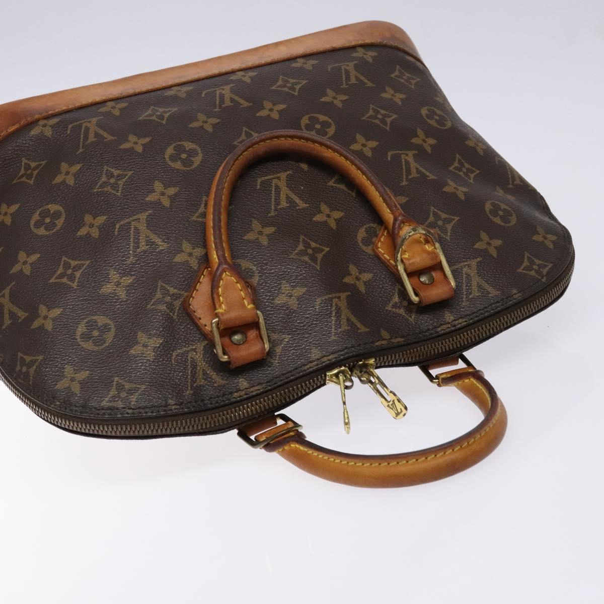 LOUIS VUITTON Monogram Alma Hand Bag M51130 LV Auth 131113