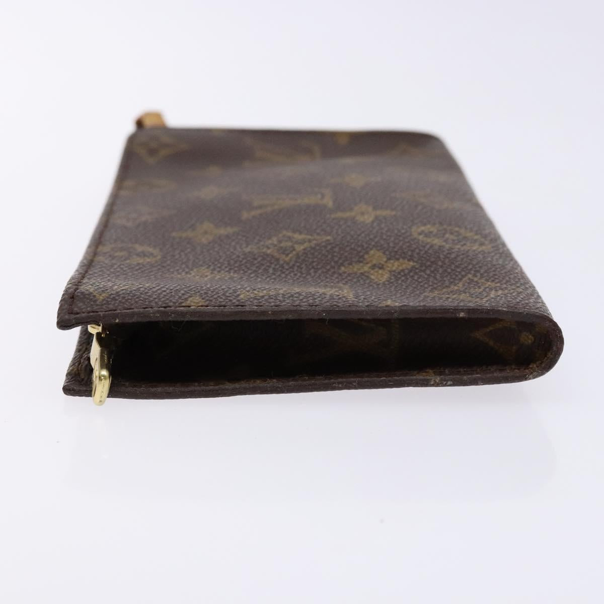 LOUIS VUITTON Monogram Bucket GM Accessory Pouch LV Auth 131116