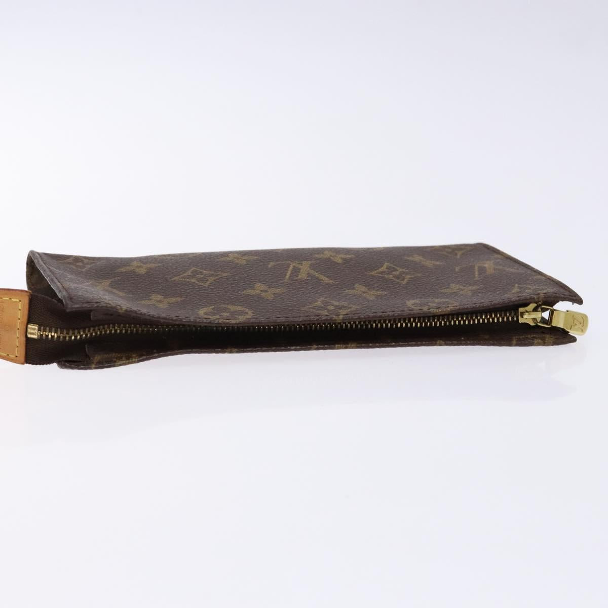 LOUIS VUITTON Monogram Bucket GM Accessory Pouch LV Auth 131116