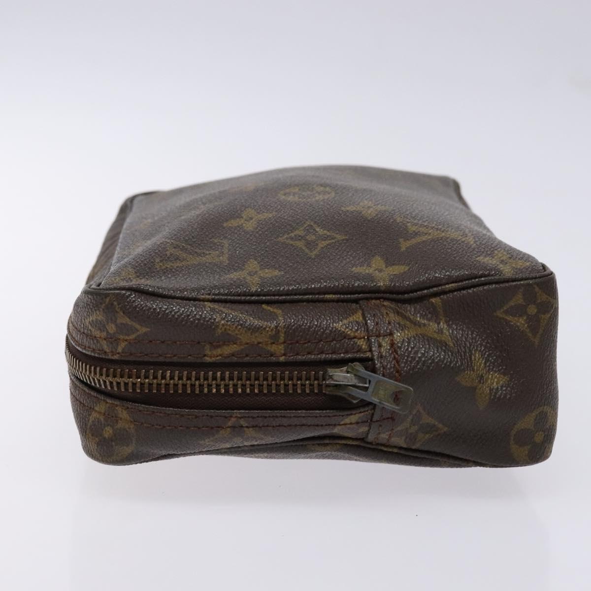 LOUIS VUITTON Monogram Trousse Toilette 23 Clutch Bag M47524 LV Auth 131117