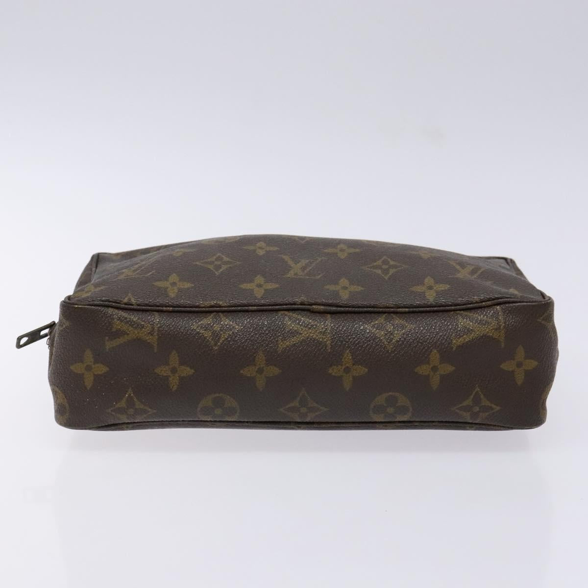 LOUIS VUITTON Monogram Trousse Toilette 23 Clutch Bag M47524 LV Auth 131117