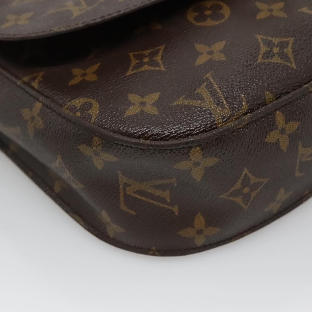 LOUIS VUITTON Monogram Saint Cloud GM Shoulder Bag M51242 LV Auth 131119