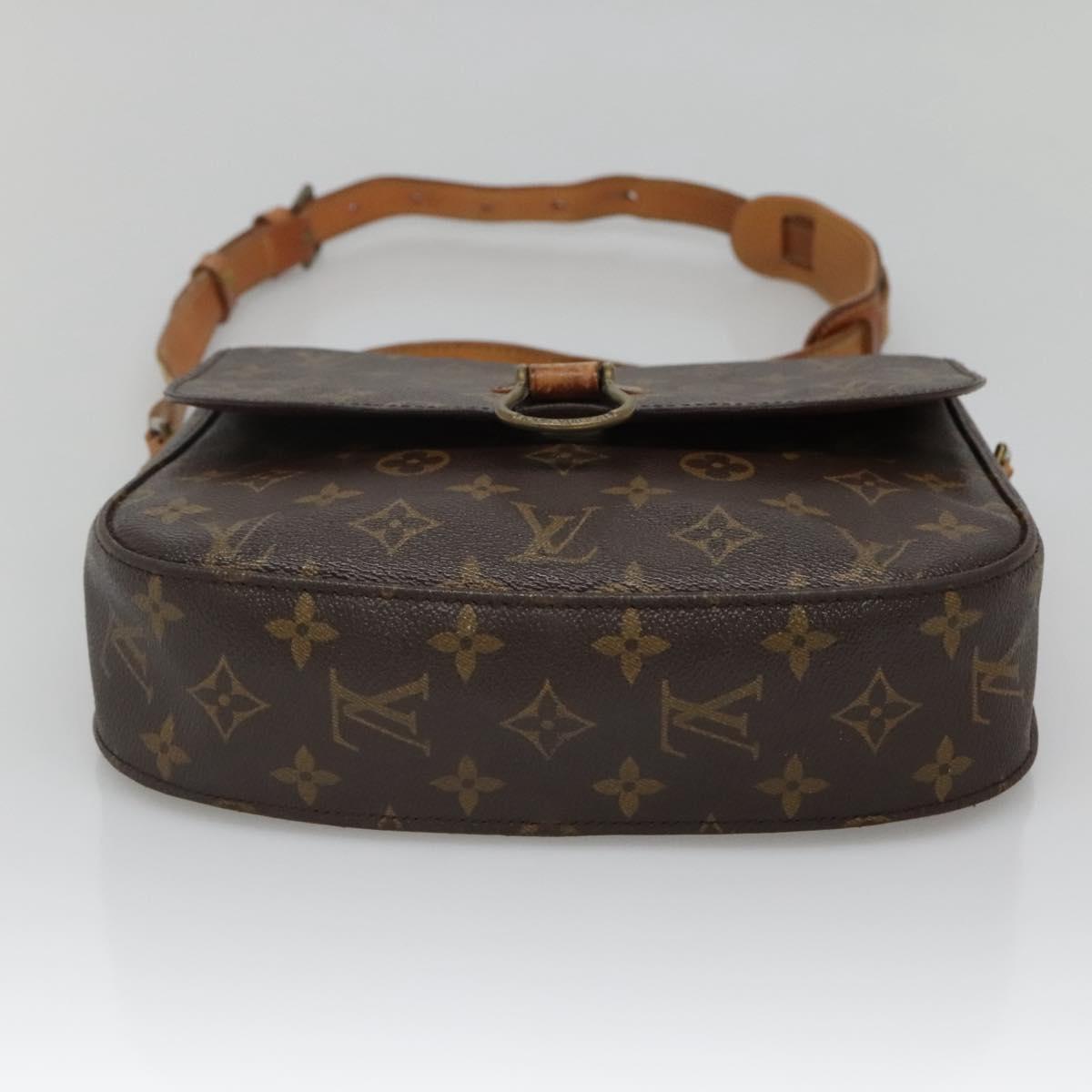 LOUIS VUITTON Monogram Saint Cloud GM Shoulder Bag M51242 LV Auth 131119