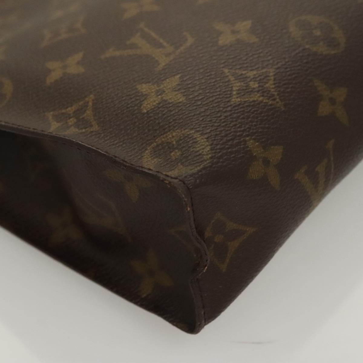 LOUIS VUITTON Monogram Posh Toilette 26 Pouch M47542 LV Auth 131154