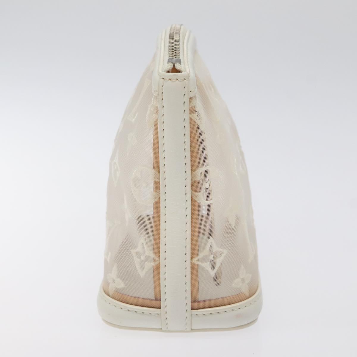 LOUIS VUITTON Monogram Transparent Lockit Clutch Bag M40700 LV Auth 131195V