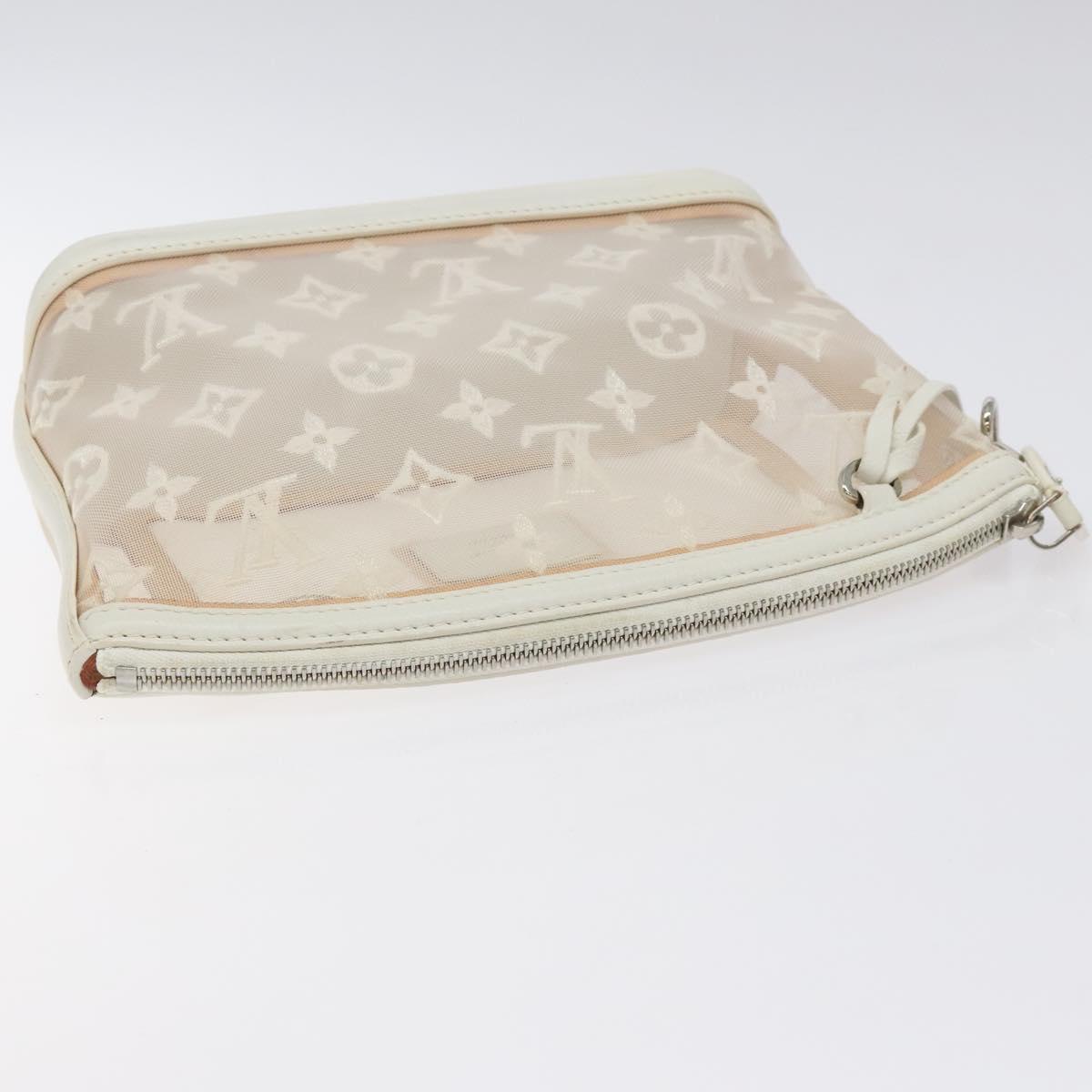 LOUIS VUITTON Monogram Transparent Lockit Clutch Bag M40700 LV Auth 131195V