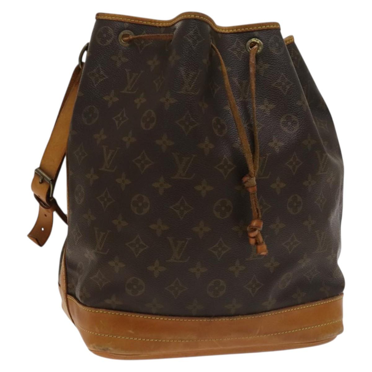 LOUIS VUITTON Monogram Noe Shoulder Bag M42224 LV Auth 131215