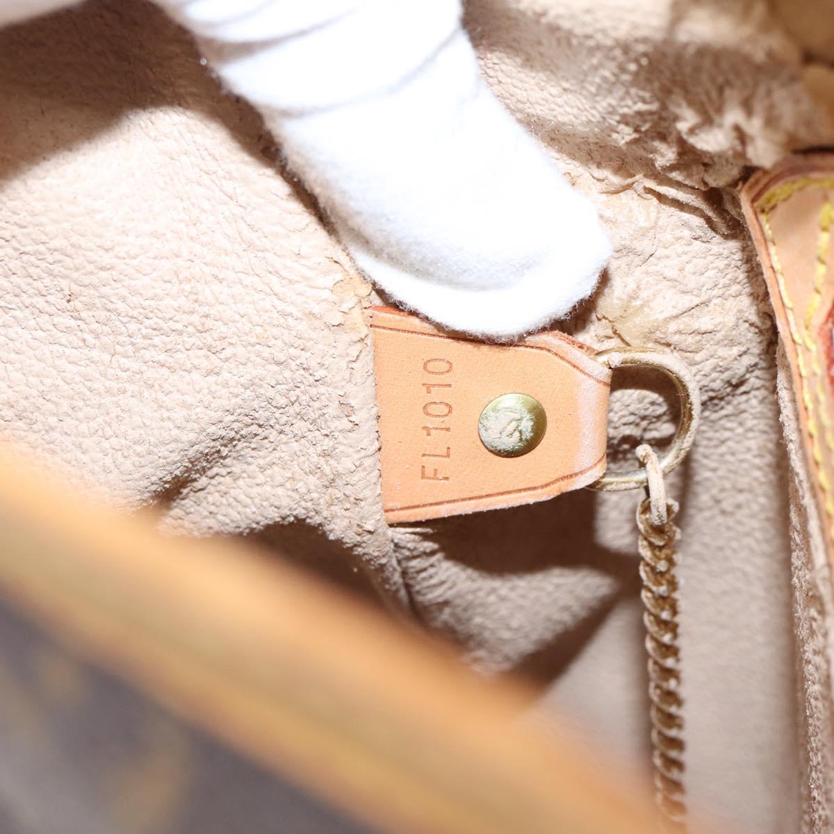 LOUIS VUITTON Monogram Bucket GM Shoulder Bag M42236 LV Auth 131231