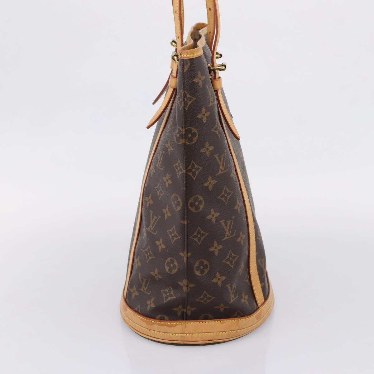 LOUIS VUITTON Monogram Bucket GM Shoulder Bag M42236 LV Auth 131231