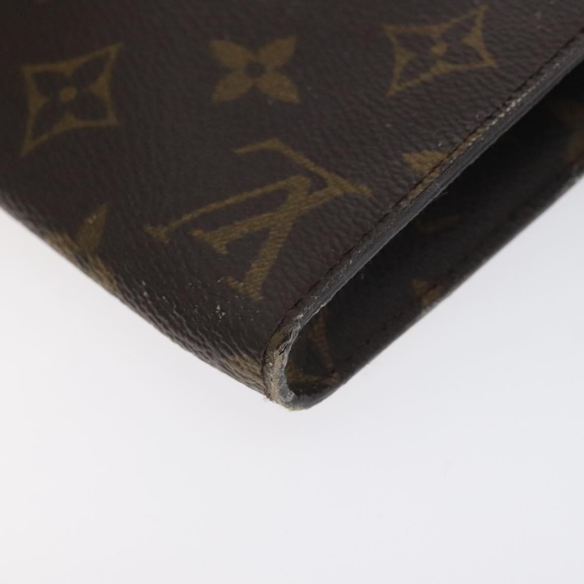 LOUIS VUITTON Monogram Bucket GM Accessory Pouch LV Auth 131232