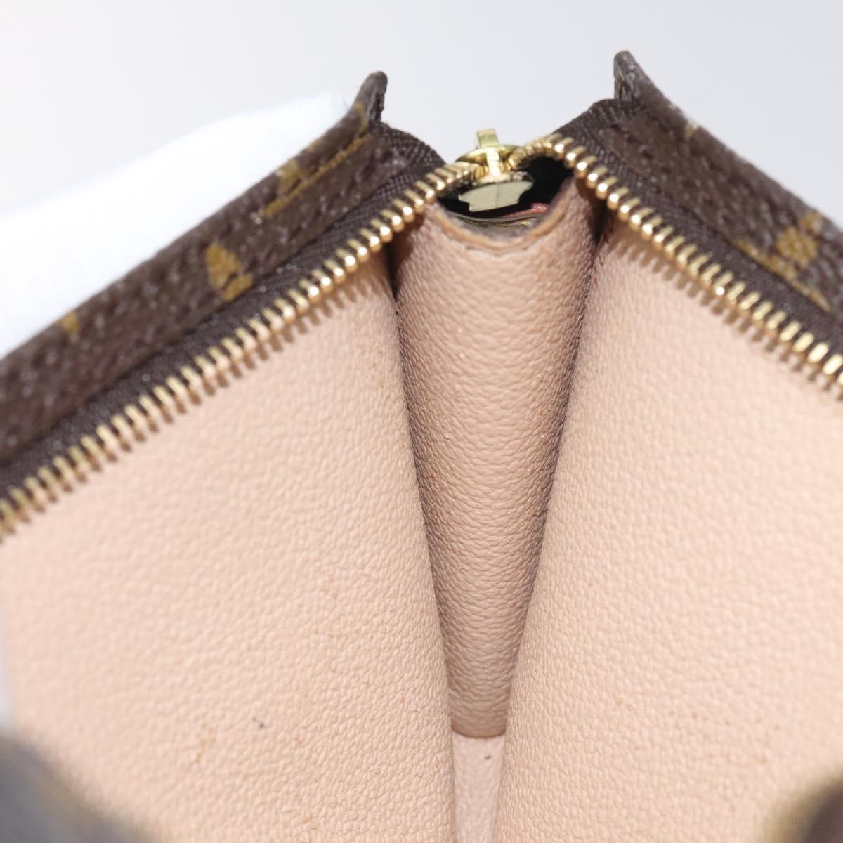 LOUIS VUITTON Monogram Bucket GM Accessory Pouch LV Auth 131232