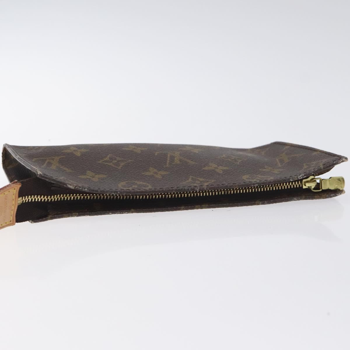 LOUIS VUITTON Monogram Bucket GM Accessory Pouch LV Auth 131232