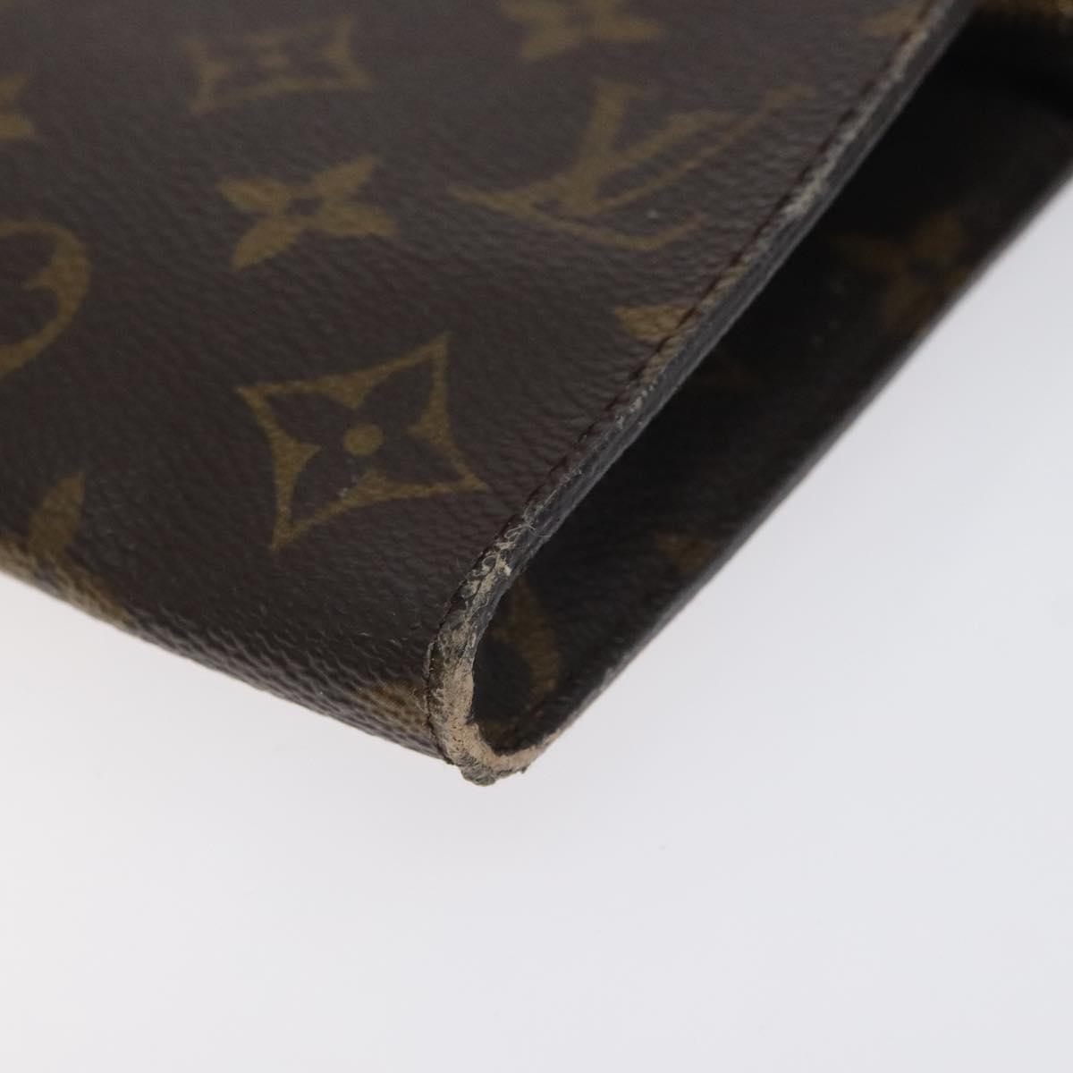 LOUIS VUITTON Monogram Bucket GM Accessory Pouch LV Auth 131232