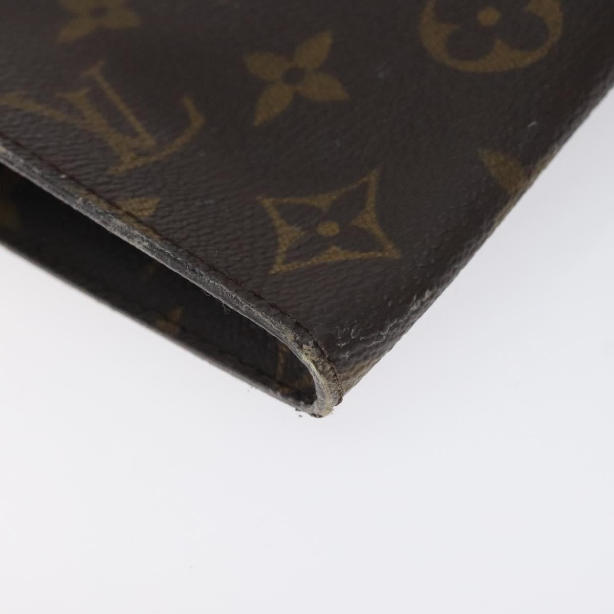 LOUIS VUITTON Monogram Bucket GM Accessory Pouch LV Auth 131232