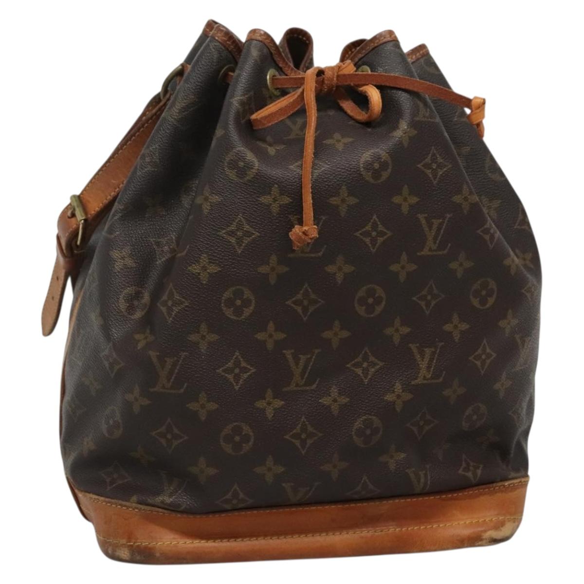 LOUIS VUITTON Monogram Noe Shoulder Bag M42224 LV Auth 131251