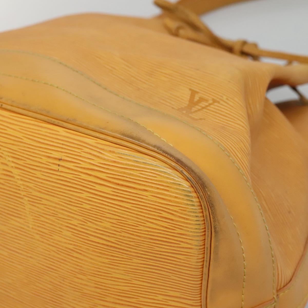 LOUIS VUITTON Epi Noe Shoulder Bag Tassili Yellow M44009 LV Auth 131272