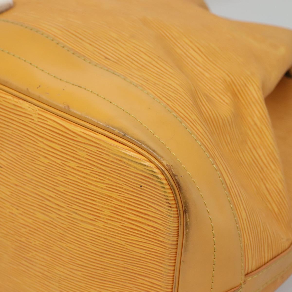 LOUIS VUITTON Epi Noe Shoulder Bag Tassili Yellow M44009 LV Auth 131272