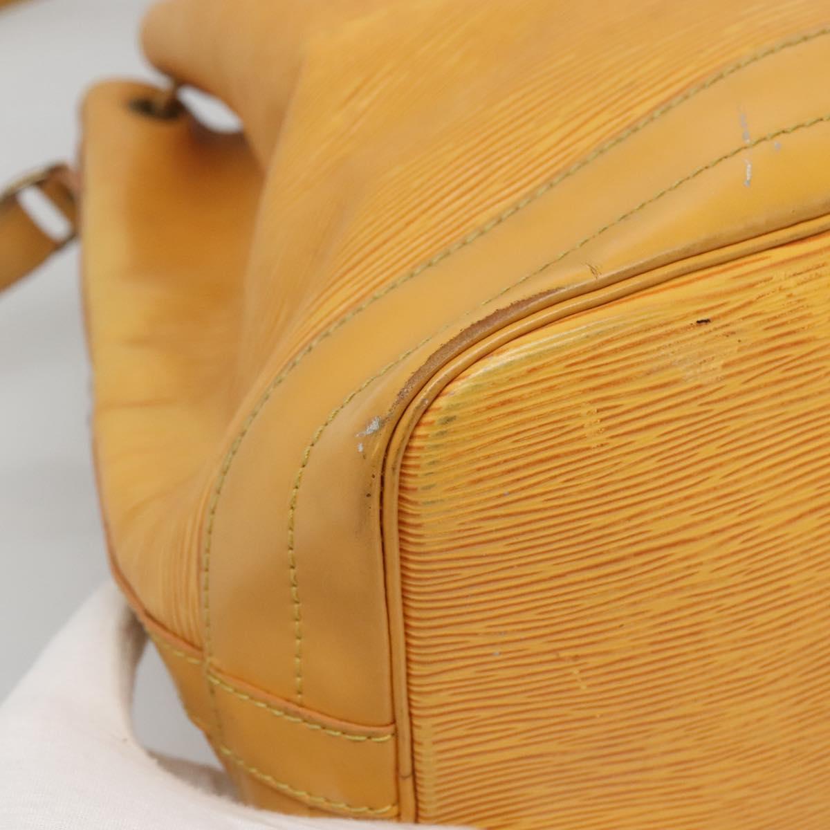 LOUIS VUITTON Epi Noe Shoulder Bag Tassili Yellow M44009 LV Auth 131272