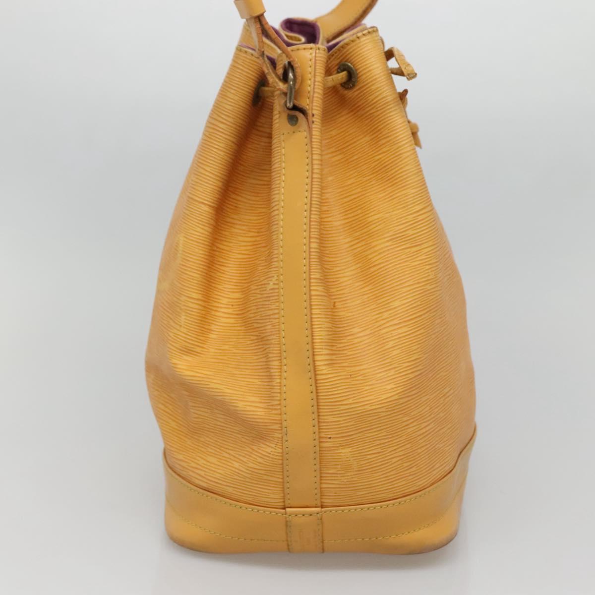 LOUIS VUITTON Epi Noe Shoulder Bag Tassili Yellow M44009 LV Auth 131272